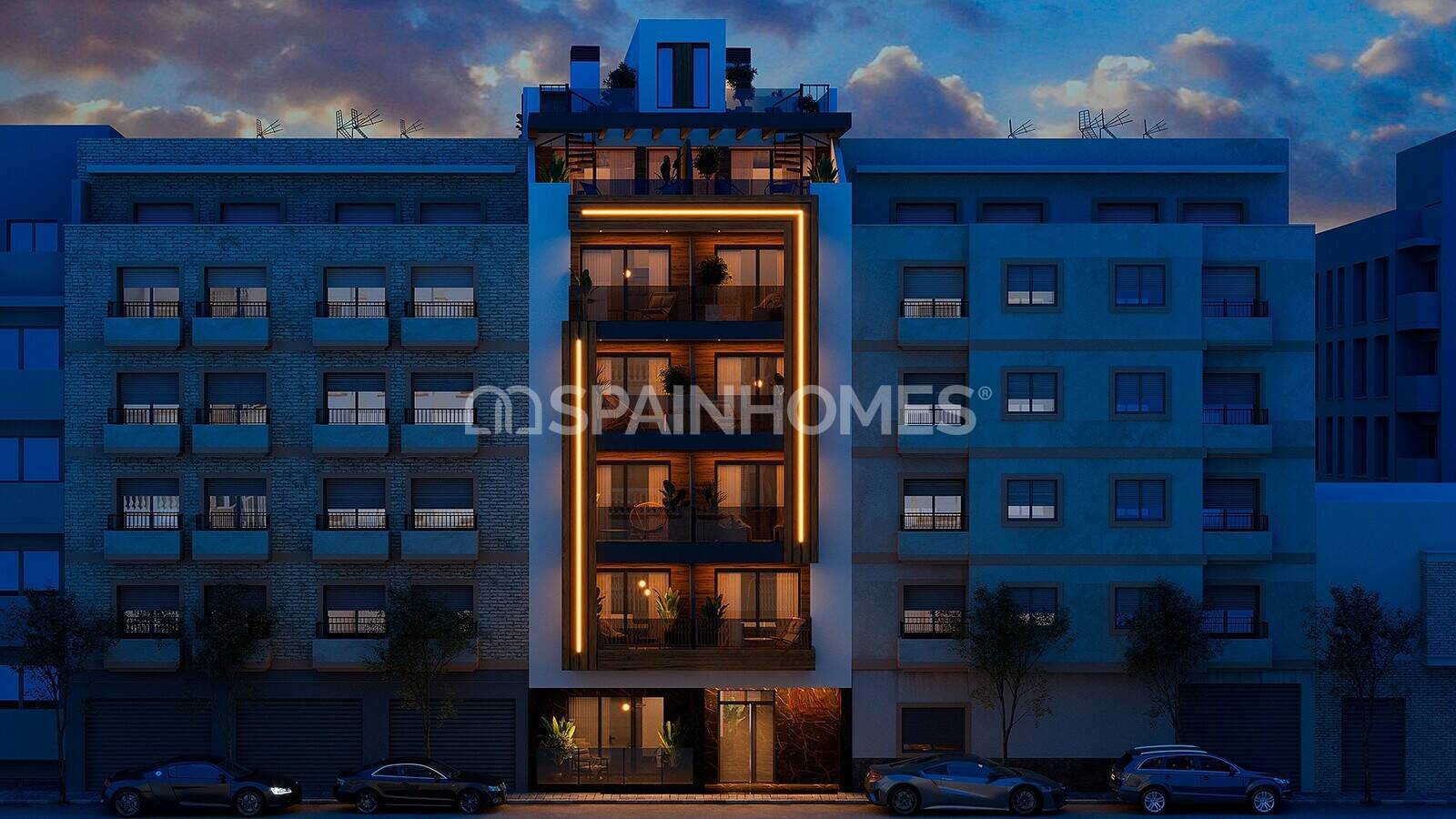 Huoneisto Torrevieja, Alicante, Espanja 2 makuuhuonetta, 83 m2 No. 139012