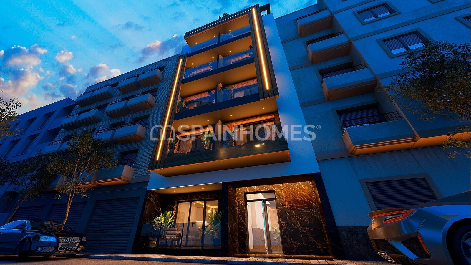 Huoneisto Torrevieja, Alicante, Espanja 2 makuuhuonetta, 83 m2 No. 139012