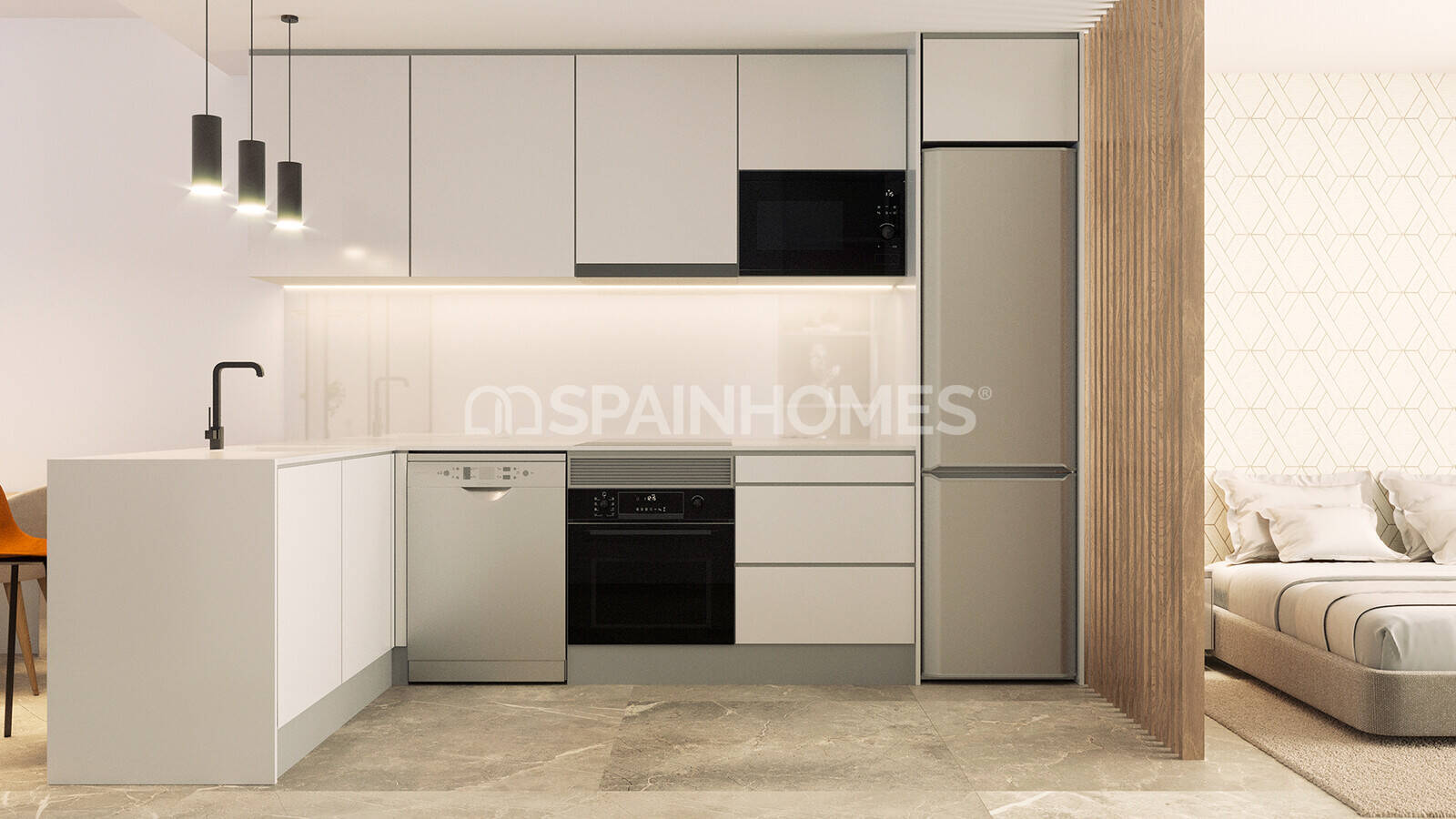 Huoneisto Torrevieja, Alicante, Espanja 2 makuuhuonetta, 83 m2 No. 139012