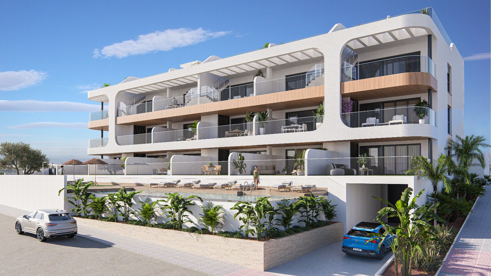 Apartment à Benijofar, Alicante, Espagne 3 chambres,  No. 168268