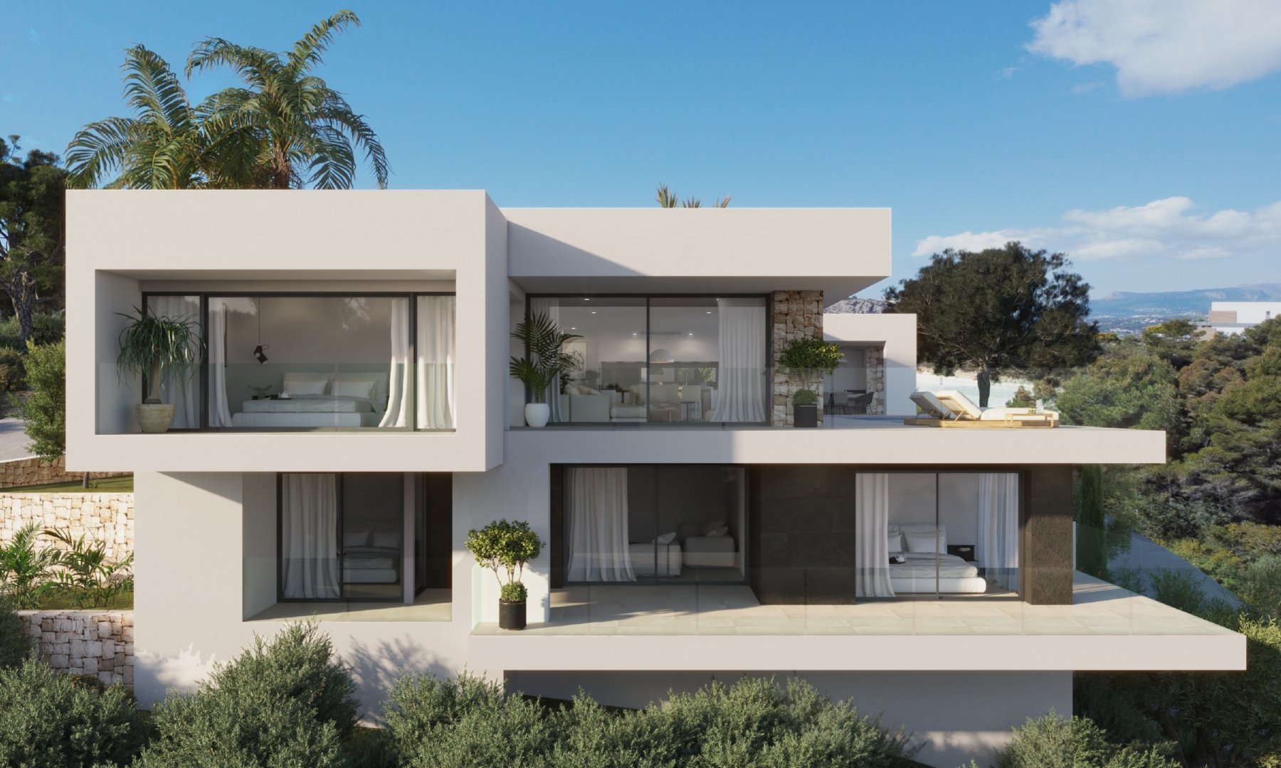 Villa in Cumbre Del Sol, Alicante, Spanien 3 Schlafzimmer, 539 m2 Nr. 96021