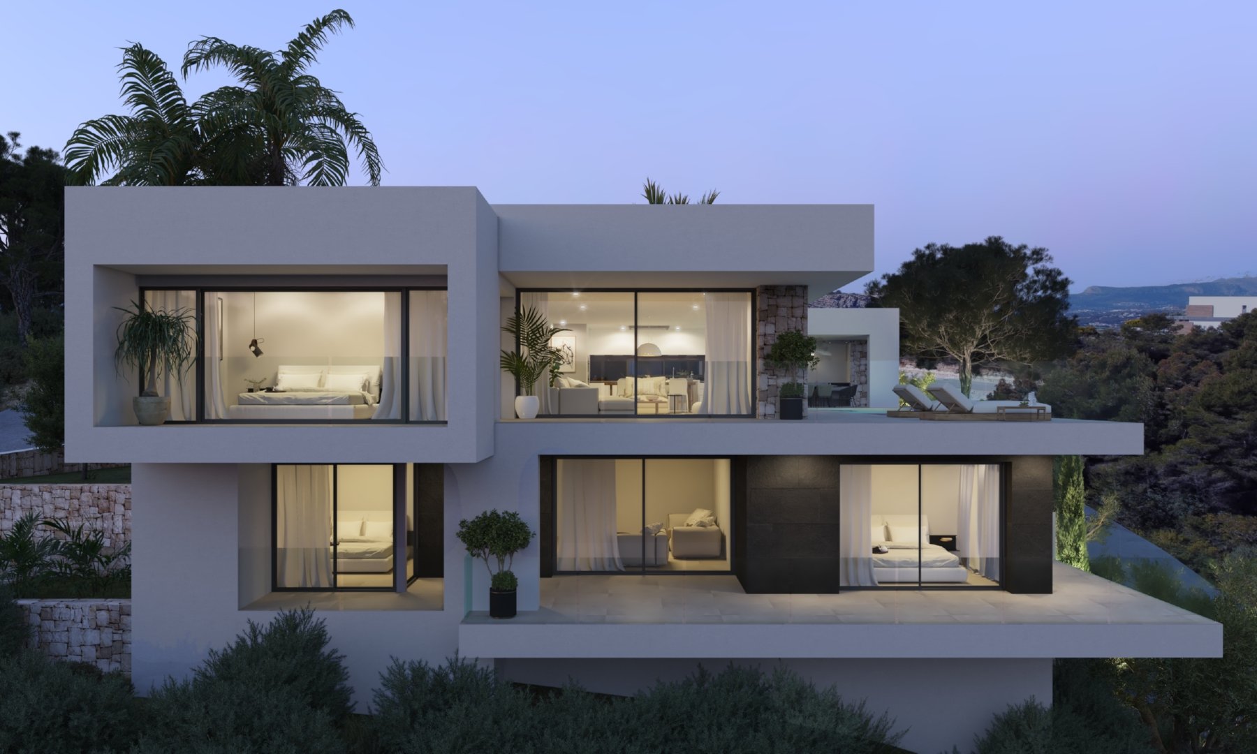 Villa in Cumbre Del Sol, Alicante, Spanien 3 Schlafzimmer, 539 m2 Nr. 96021