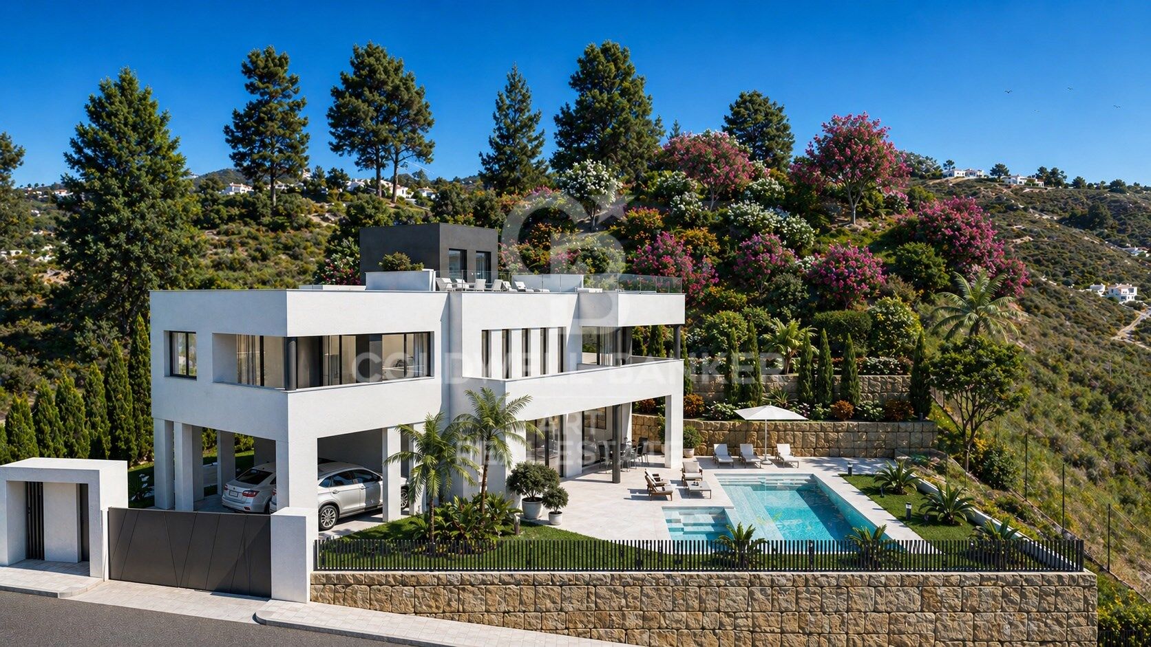 Villa in Mijas, Malaga, Spanien 3 Schlafzimmer, 480 m2 Nr. 178665