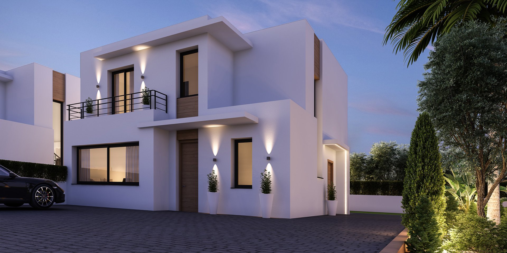 Villa i Denia, Alicante, Spanien 3 sovrum, 155 kvm. Nr. 163680