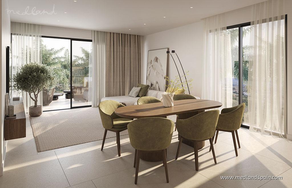Appartamento a Estepona, Malaga, Spagna 3 camere da letto, 133 mq. N° 132936