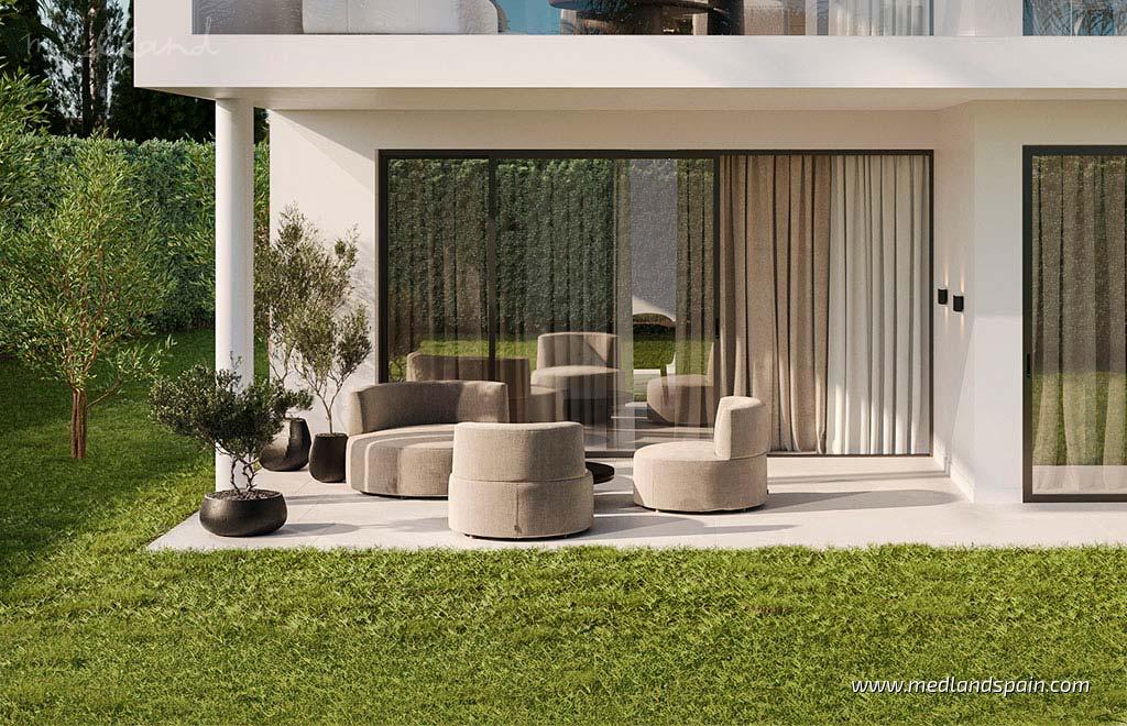 Appartamento a Estepona, Malaga, Spagna 3 camere da letto, 133 mq. N° 132936