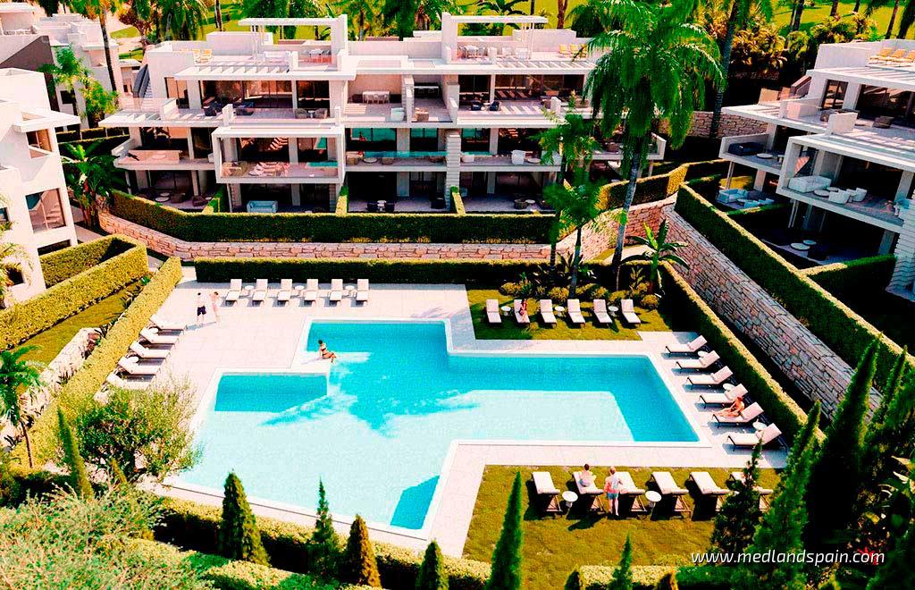 Appartamento a Estepona, Malaga, Spagna 3 camere da letto, 133 mq. N° 132936