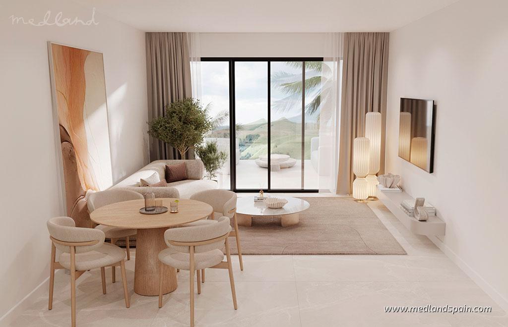 Appartamento a Estepona, Malaga, Spagna 2 camere da letto, 128 mq. N° 132935