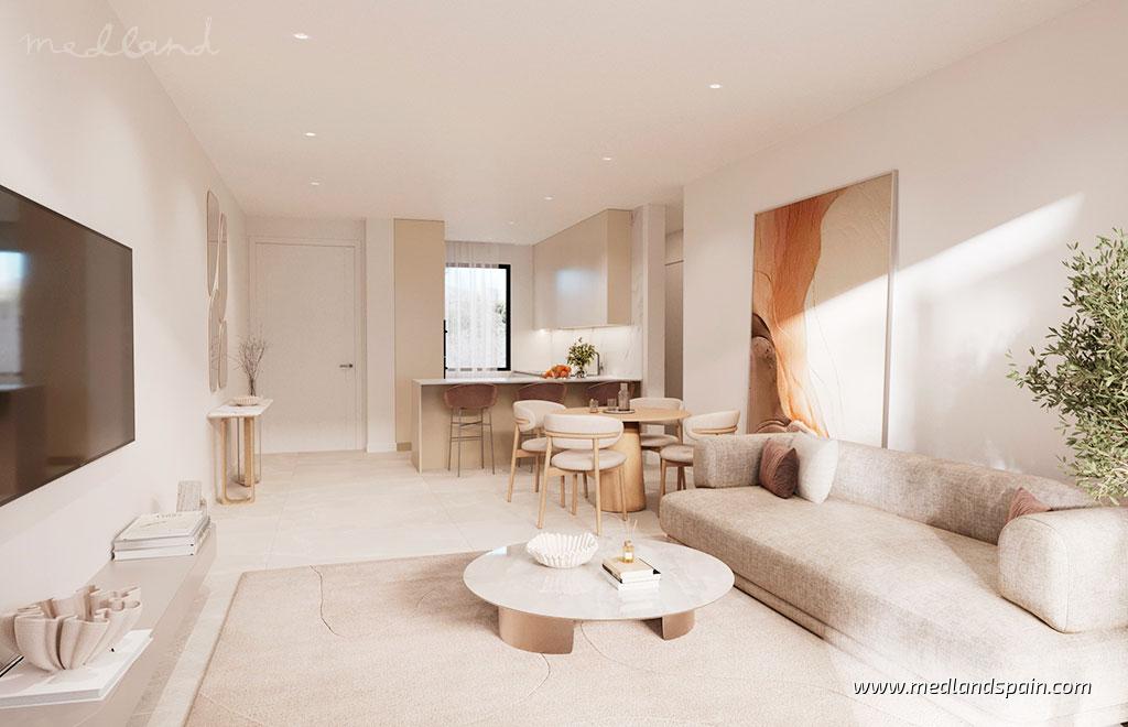 Appartamento a Estepona, Malaga, Spagna 2 camere da letto, 128 mq. N° 132935