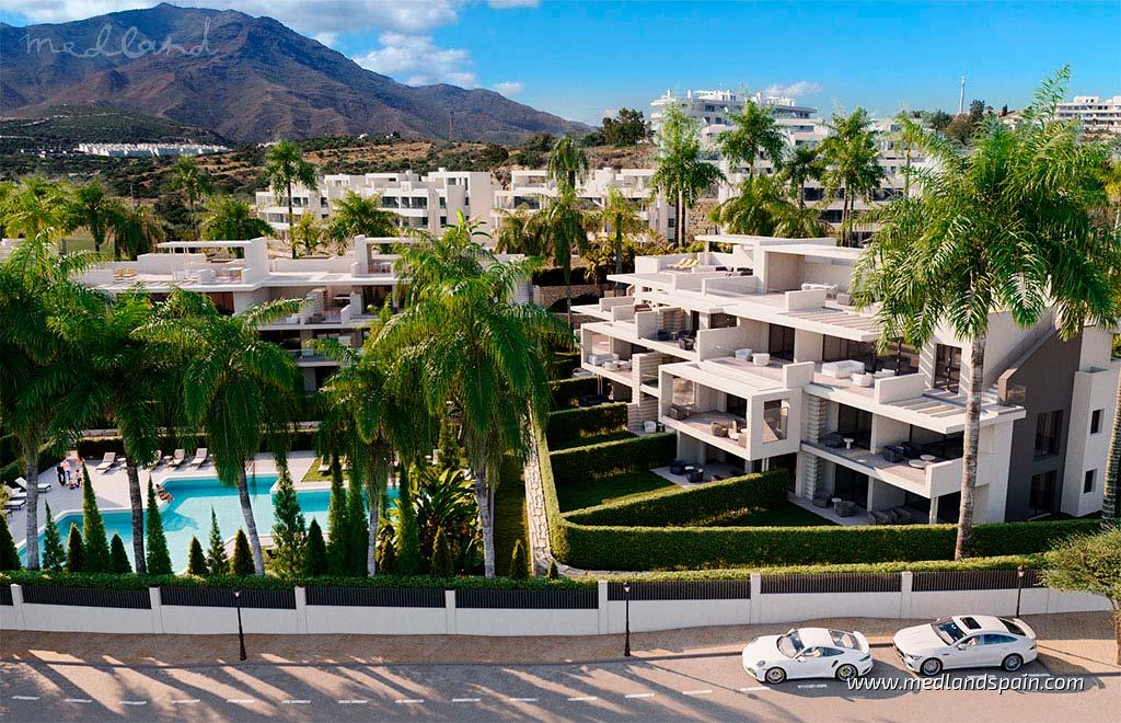 Appartamento a Estepona, Malaga, Spagna 2 camere da letto, 128 mq. N° 132935