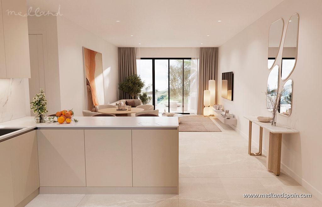 Appartamento a Estepona, Malaga, Spagna 2 camere da letto, 128 mq. N° 132935