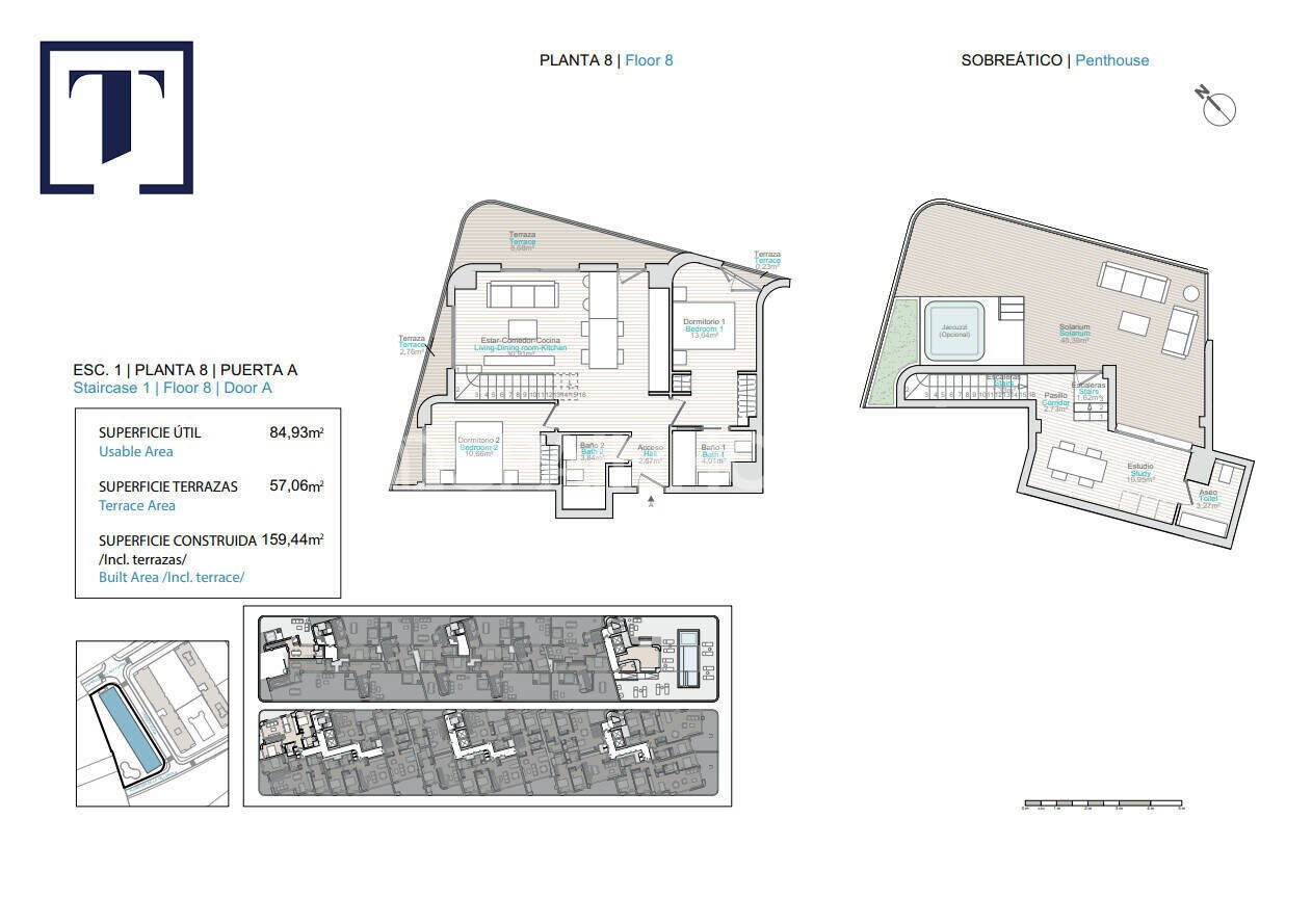 Apartment in Villajoyosa, Alicante, Spain 2 bedrooms, 62 sq.m. No. 139736