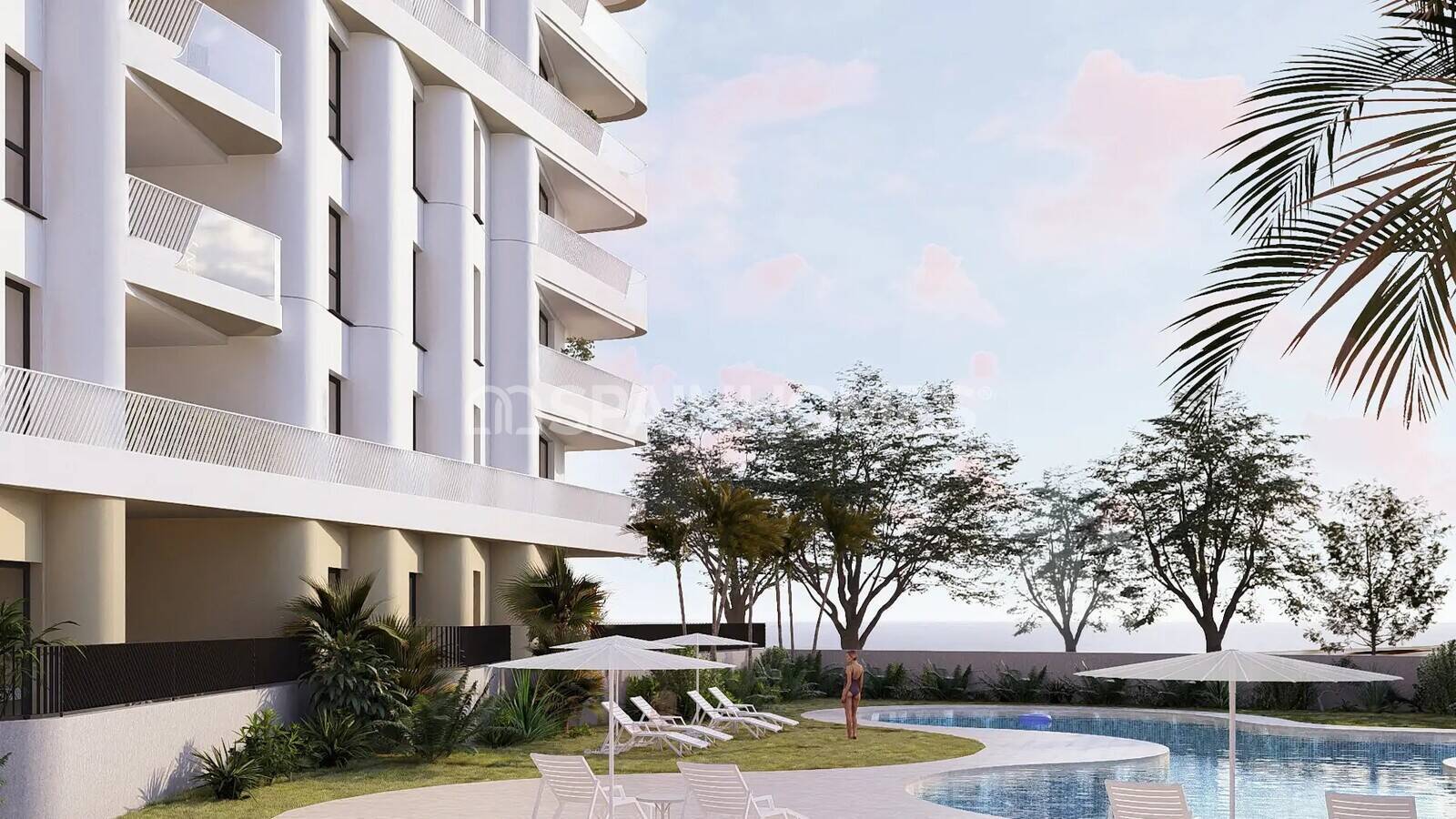 Apartment in Villajoyosa, Alicante, Spain 2 bedrooms, 62 sq.m. No. 139736