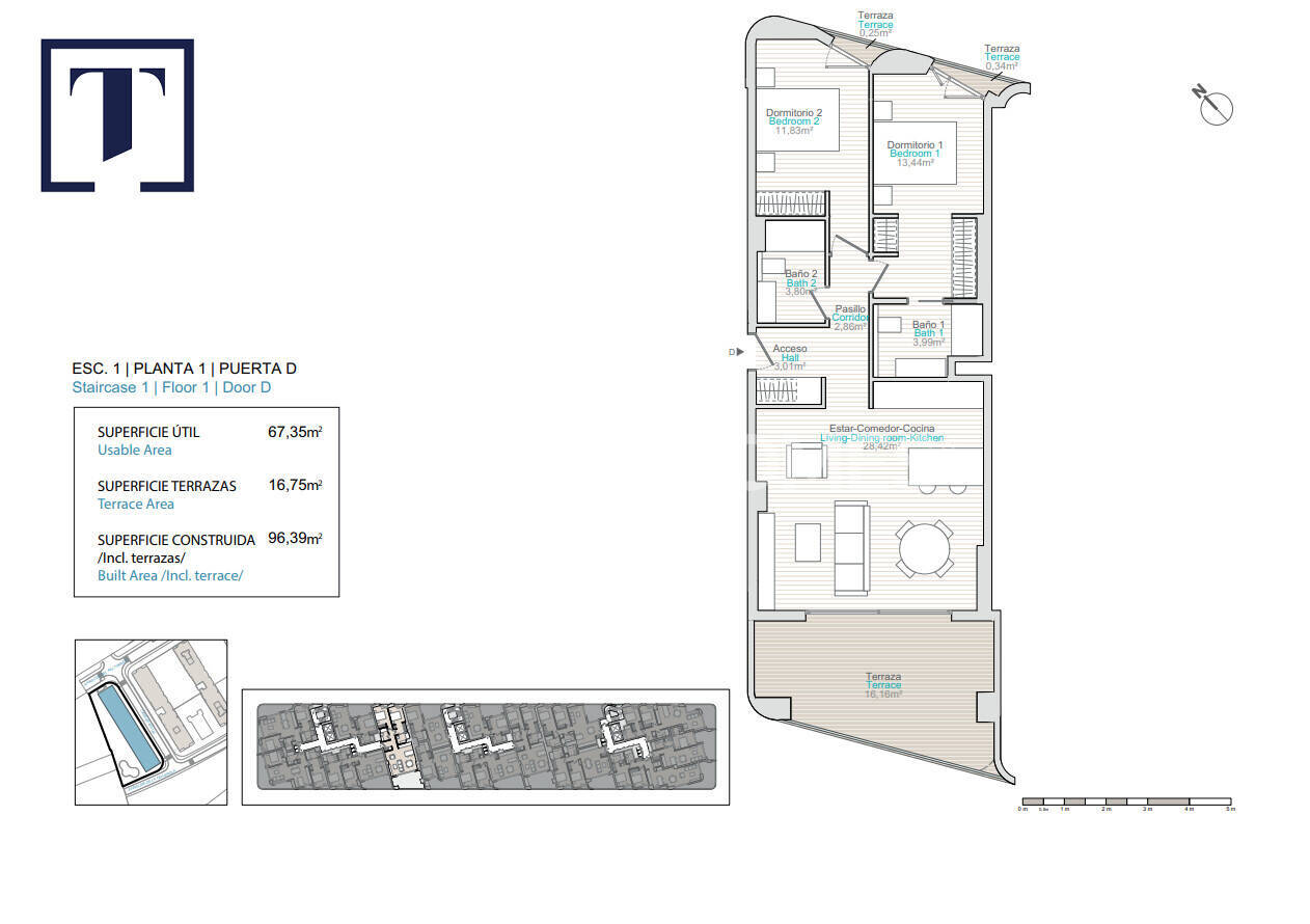 Apartment in Villajoyosa, Alicante, Spain 1 bedroom, 40 sq.m. No. 139735