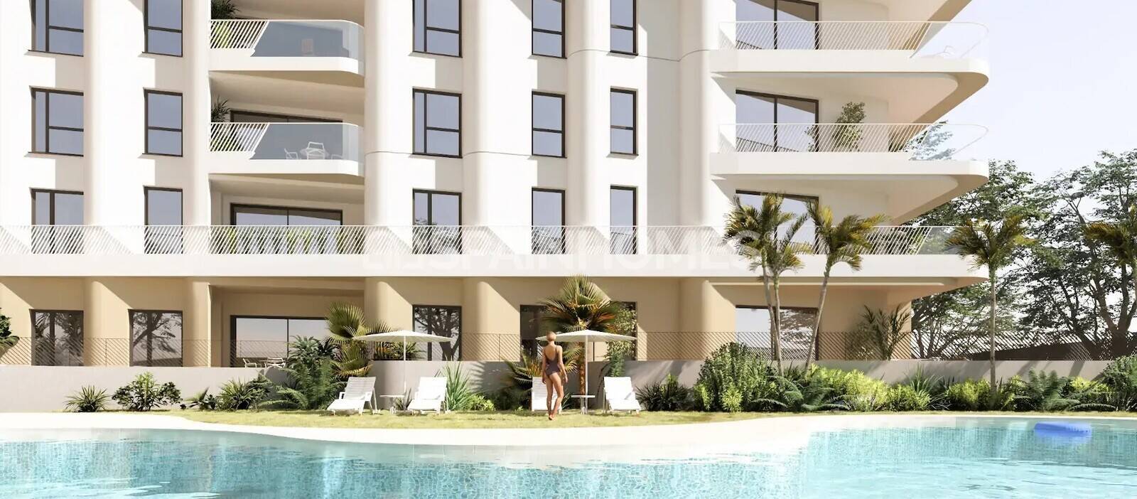 Apartment in Villajoyosa, Alicante, Spain 1 bedroom, 40 sq.m. No. 139735