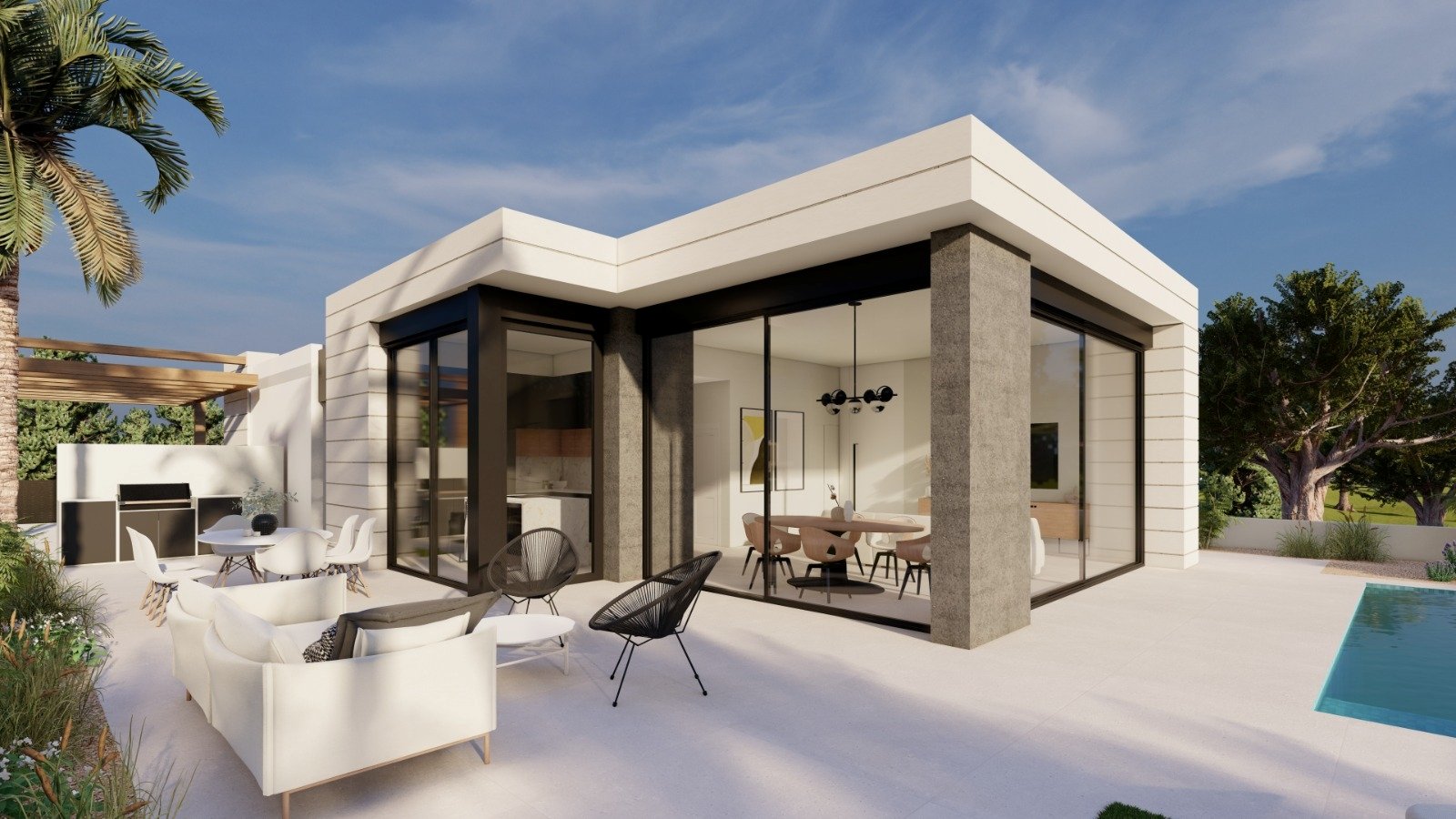Huvila Pilar de la Horadada, Alicante, Espanja 3 makuuhuonetta, 120 m2 No. 191039