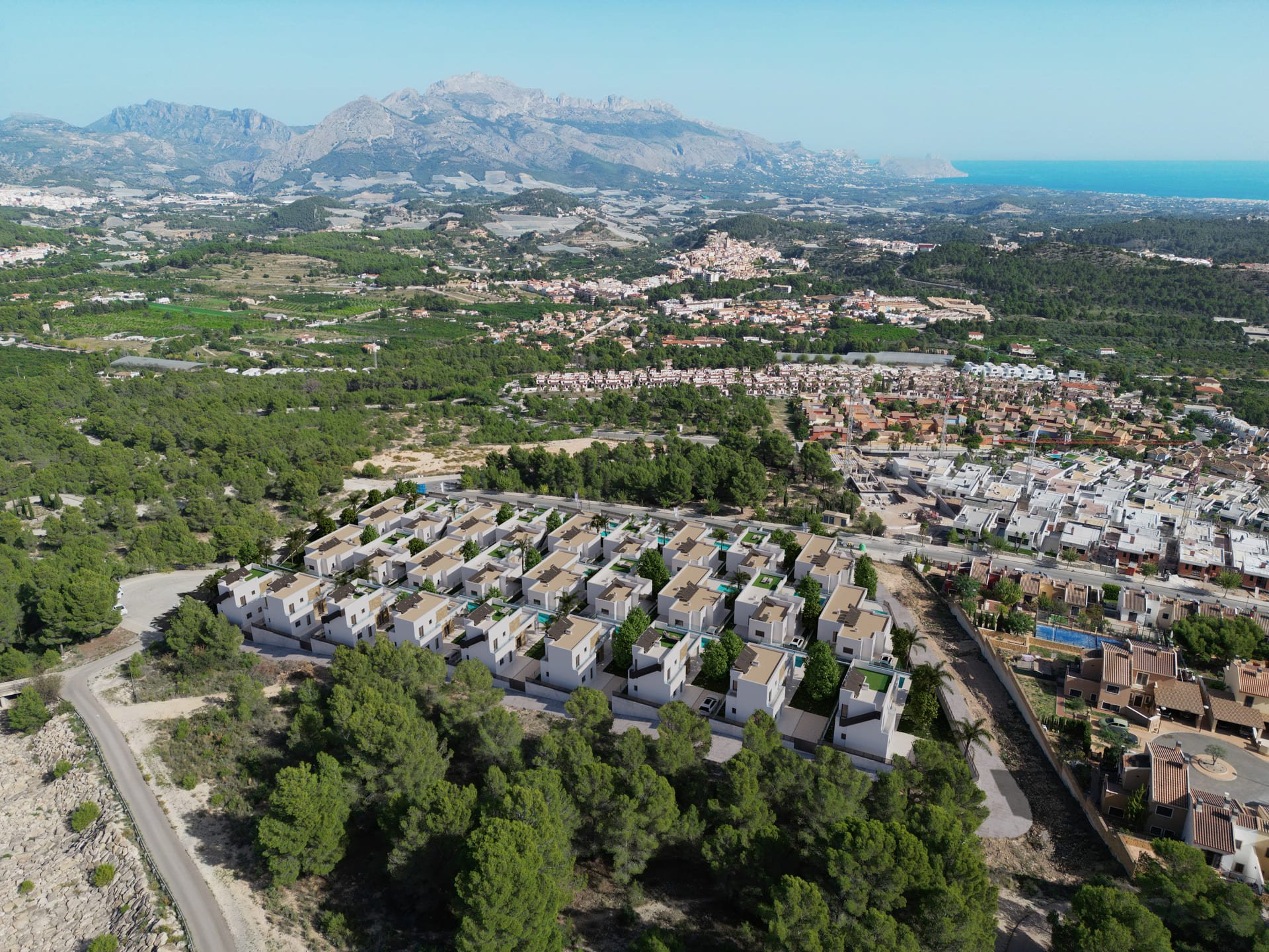 Villa in Polop, Alicante, Spain 3 bedrooms, 136 sq.m. No. 151980
