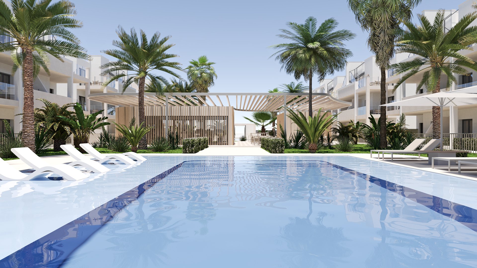 Penthäuser in San Cayetano, Murcia, Spanien 3 Schlafzimmer, 86 m2 Nr. 151984