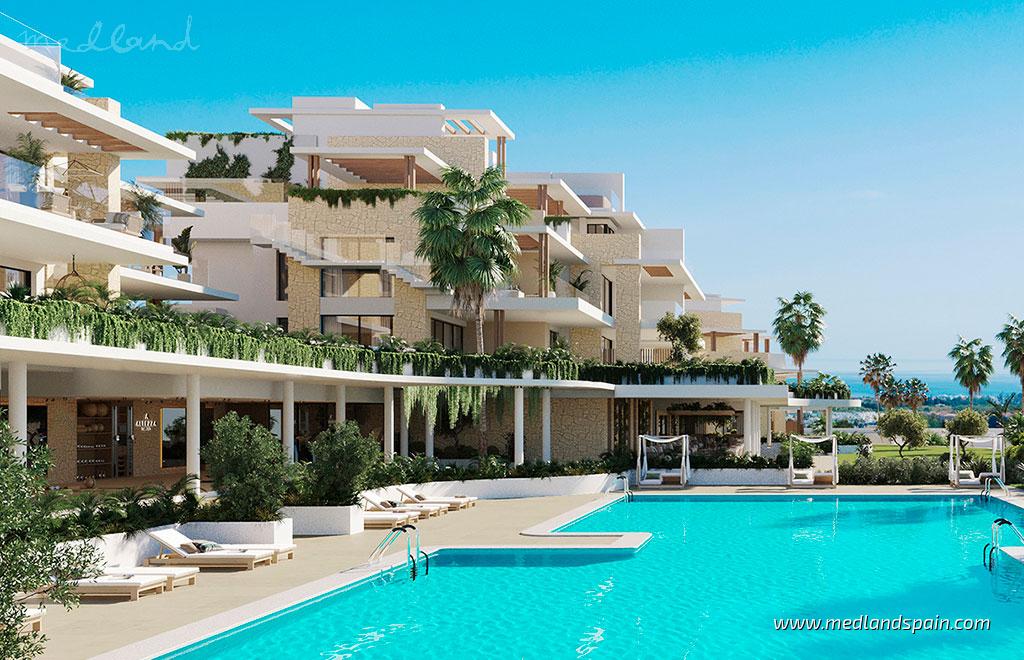 Apartment à Estepona, Malaga, Espagne 2 chambres, 154 m2 No. 154391
