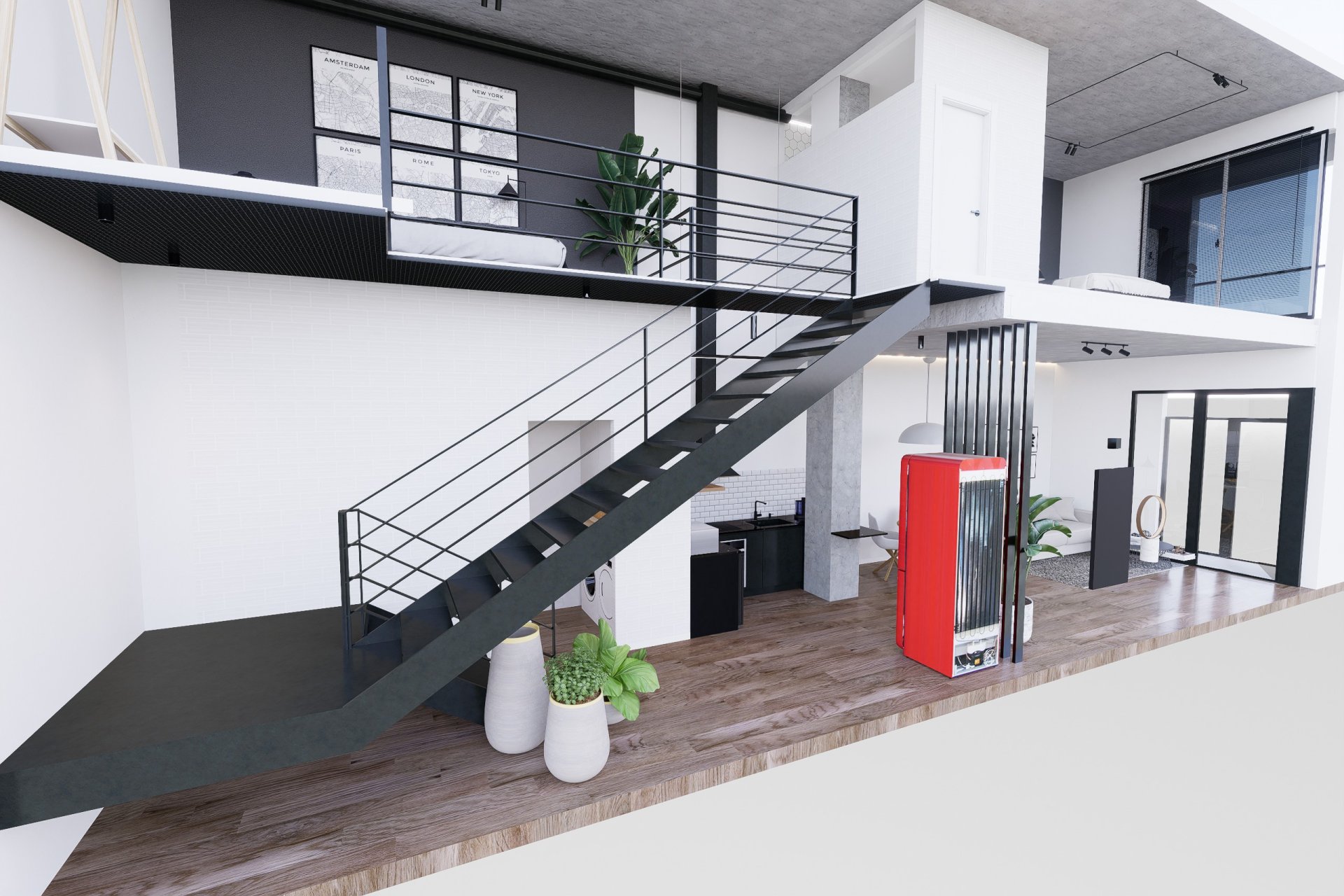 Apartment à Alicante, Espagne 1 chambre, 84 m2 No. 191729