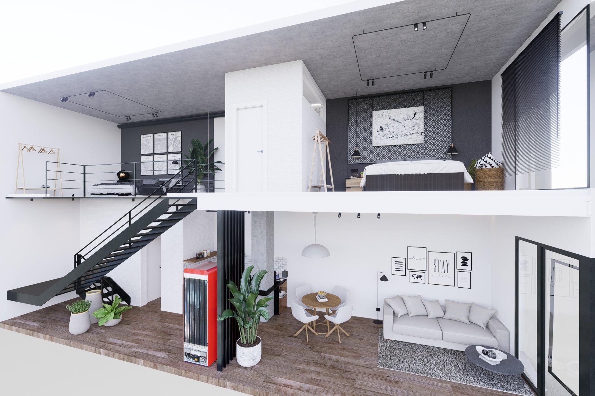 Apartment à Alicante, Espagne 1 chambre, 84 m2 No. 191729