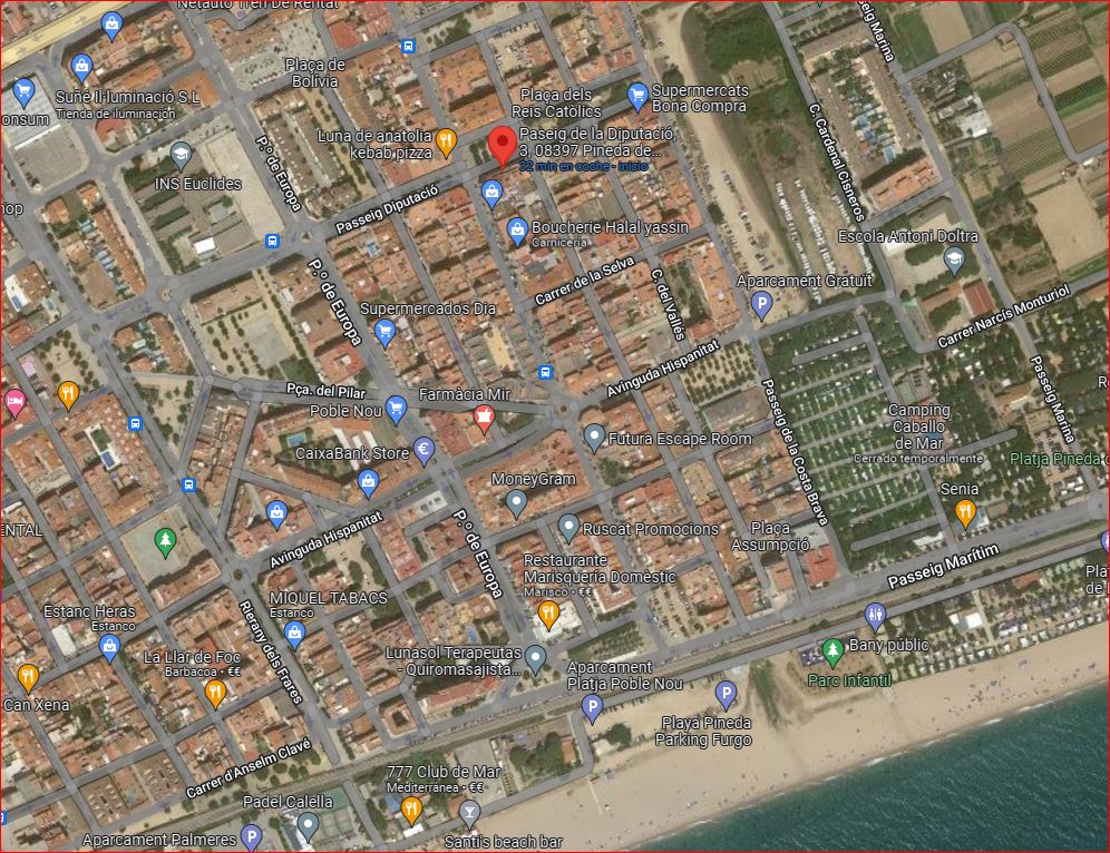 Garage à Pineda de Mar, Barcelona, Espagne 283 m2 No. 167248