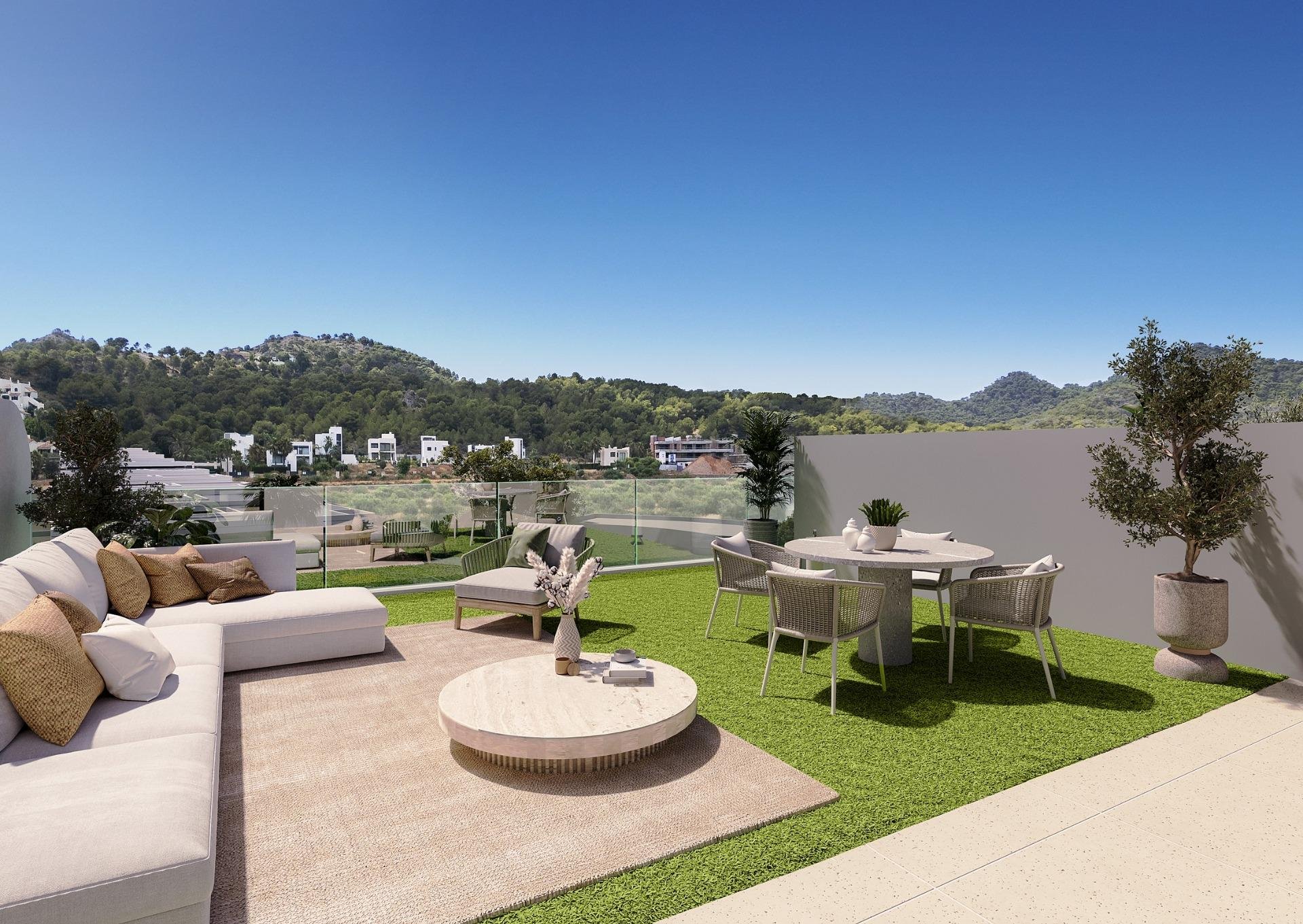 Bungalowi La Manga Club, Murcia, Espanja 3 makuuhuonetta, 117 m2 No. 195522