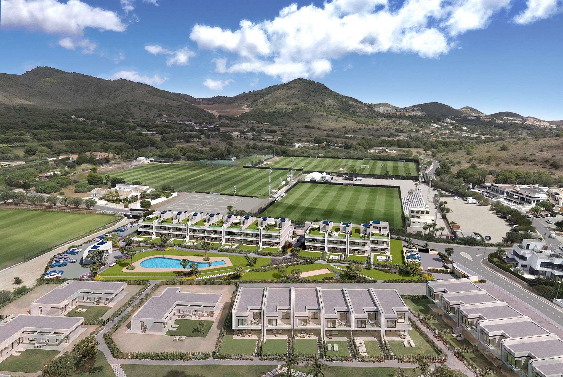 Bungalowi La Manga Club, Murcia, Espanja 3 makuuhuonetta, 117 m2 No. 195522