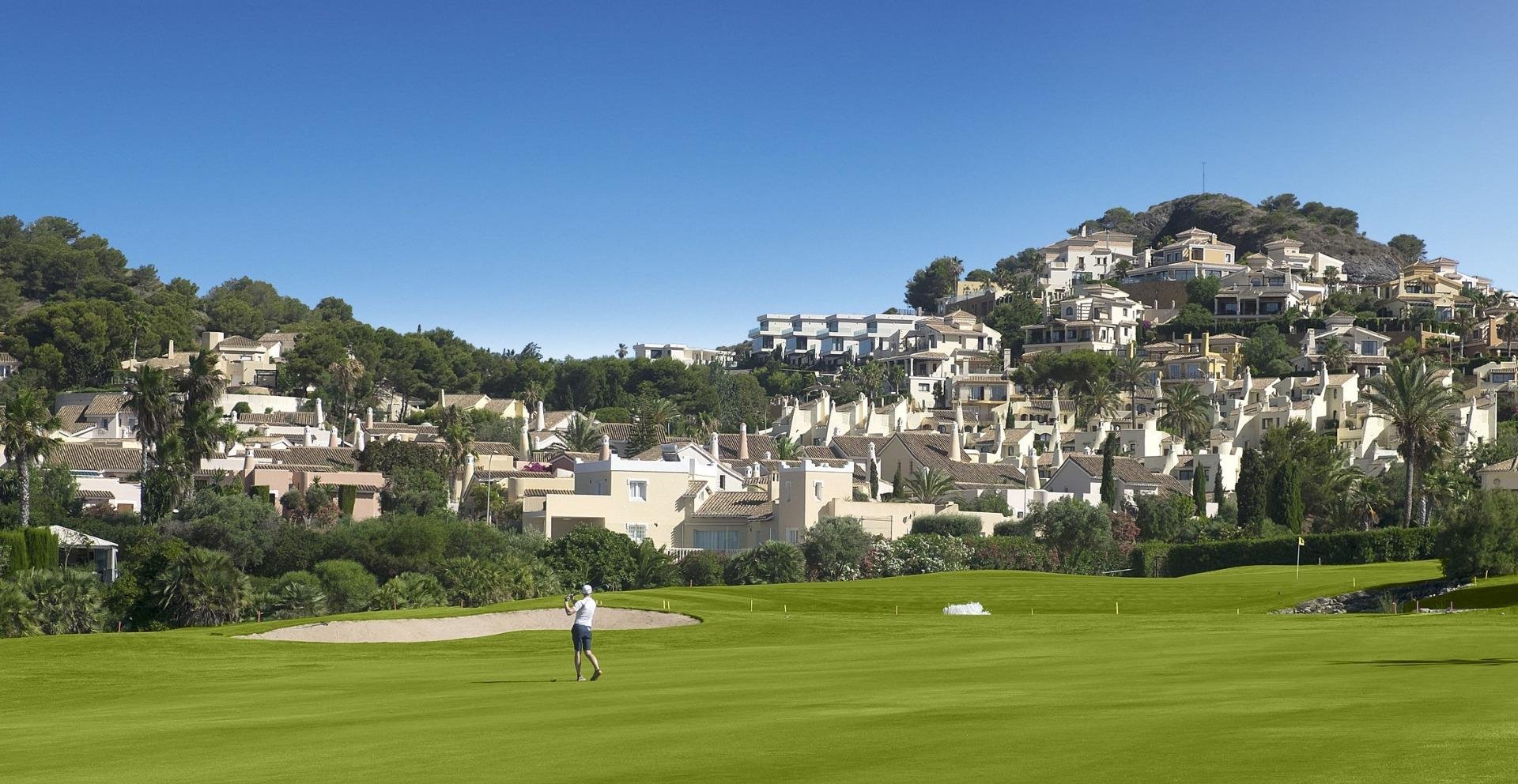 Bungalowi La Manga Club, Murcia, Espanja 3 makuuhuonetta, 117 m2 No. 195522