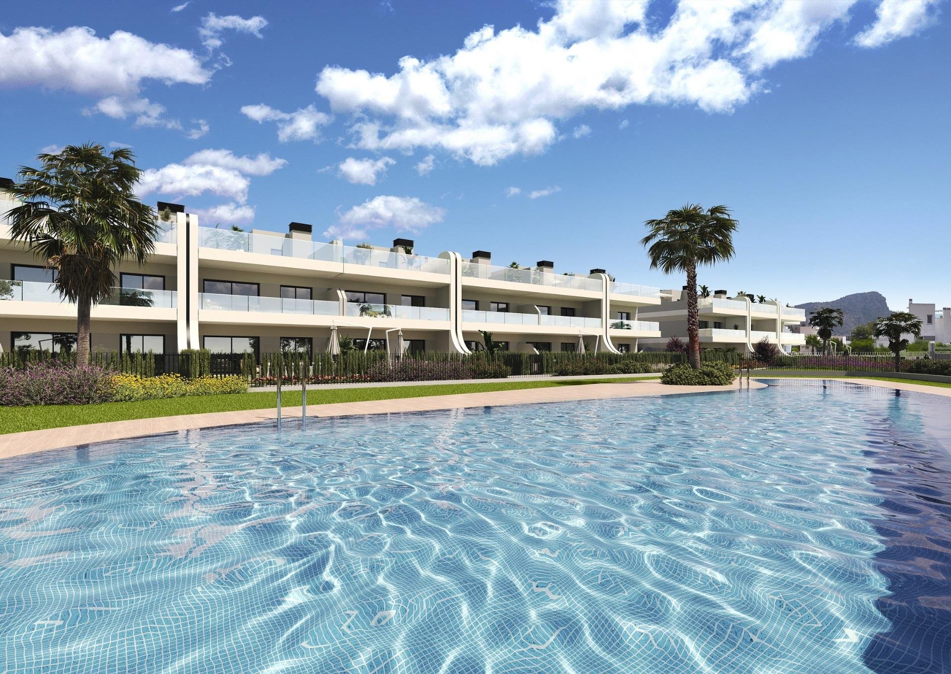 Bungalowi La Manga Club, Murcia, Espanja 3 makuuhuonetta, 117 m2 No. 195522