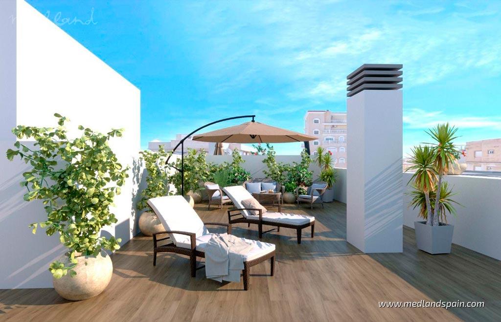 Квартира в Торревьеха, Аликанте, Испания 2 спальни, 98м2 №144467