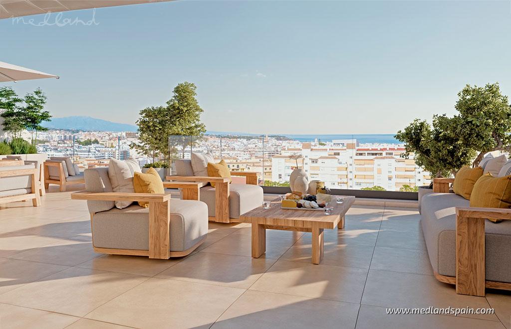 Huoneisto Estepona, Malaga, Espanja 3 makuuhuonetta, 162 m2 No. 144465