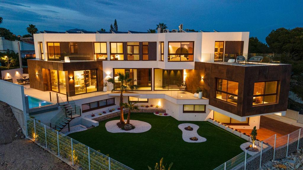 Villa a Benidorm, Alicante, Spagna 4 camere da letto, 315 mq. N° 182511