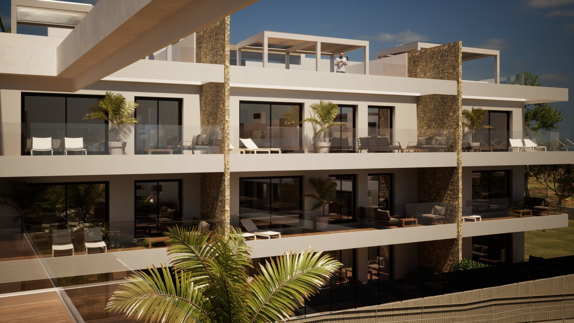 Wohnung in Finestrat, Alicante, Spanien 2 Schlafzimmer, 88 m2 Nr. 166113