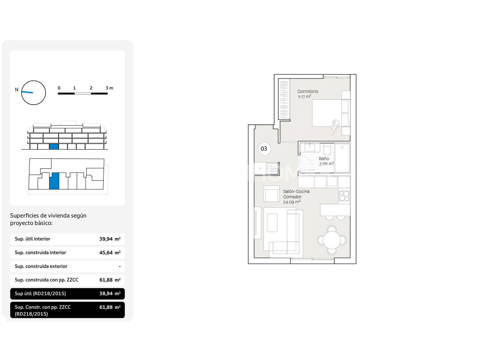 Apartment in Rincon de la Victoria, Malaga, Spain 1 bedroom, 60 sq.m. No. 155790