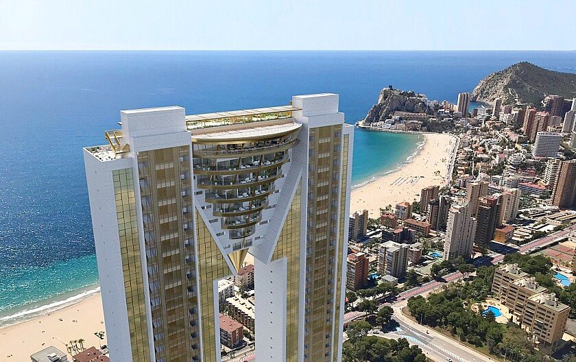 Appartamento a Benidorm, Alicante, Spagna 2 camere da letto, 75 mq. N° 103676