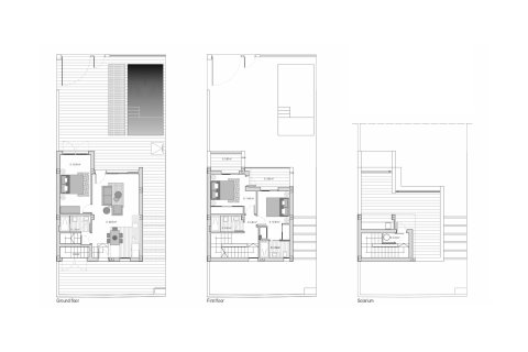 Villa floor plan «3BR-14», 3 bedrooms in LA BEACH