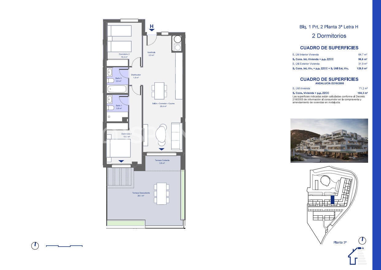 Apartament w Pulpi, Almeria, Hiszpania 3 sypialnie, 123 mkw. nr 155337