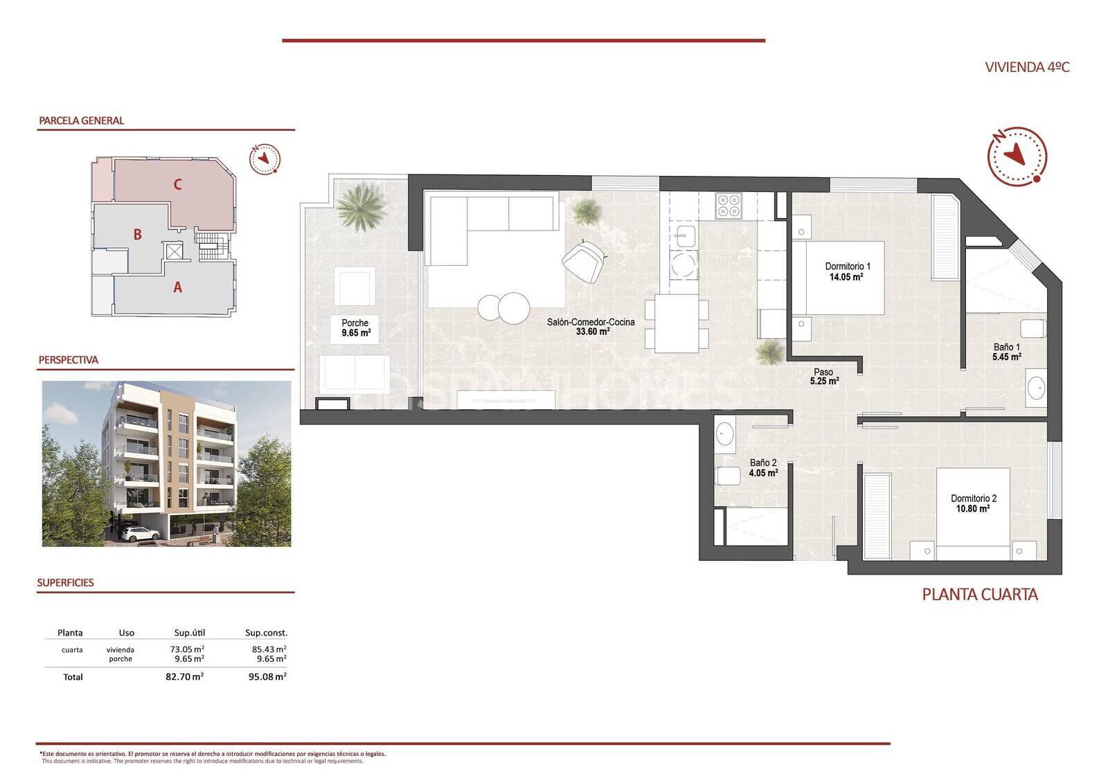 Huoneisto San Pedro del Pinatar, Murcia, Espanja 1 makuuhuone, 52 m2 No. 155341