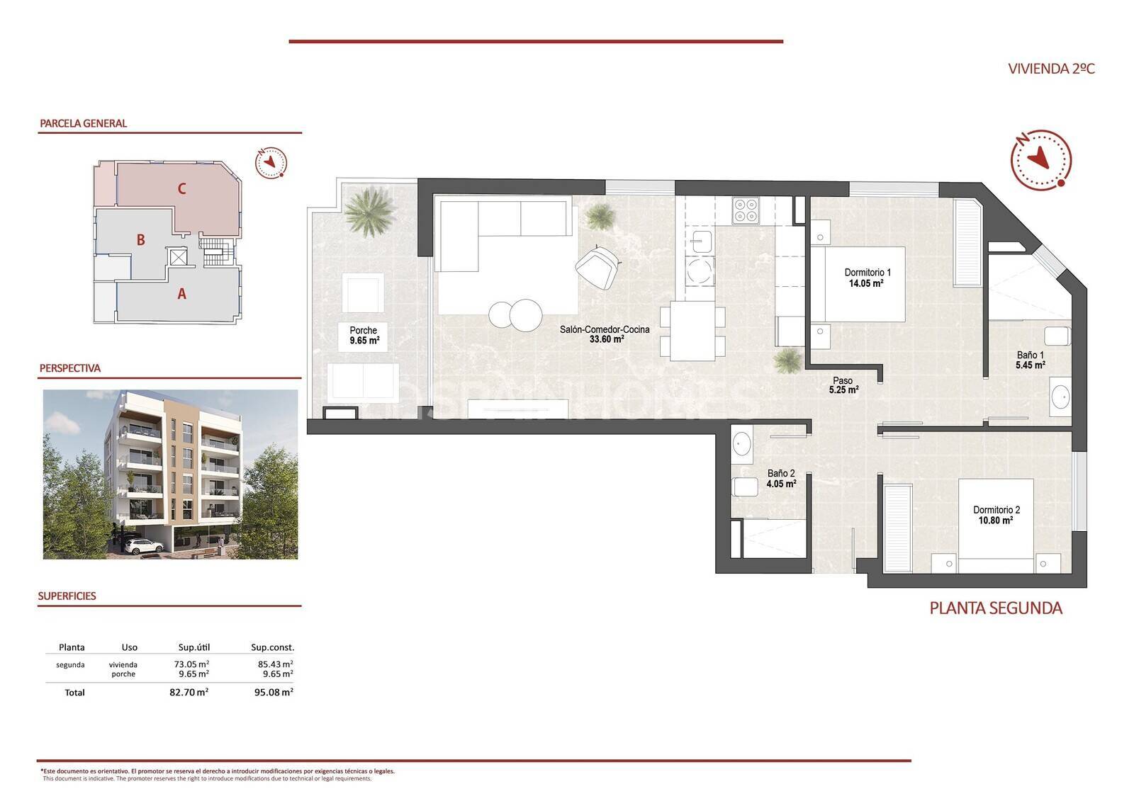 Huoneisto San Pedro del Pinatar, Murcia, Espanja 2 makuuhuonetta, 73 m2 No. 155342