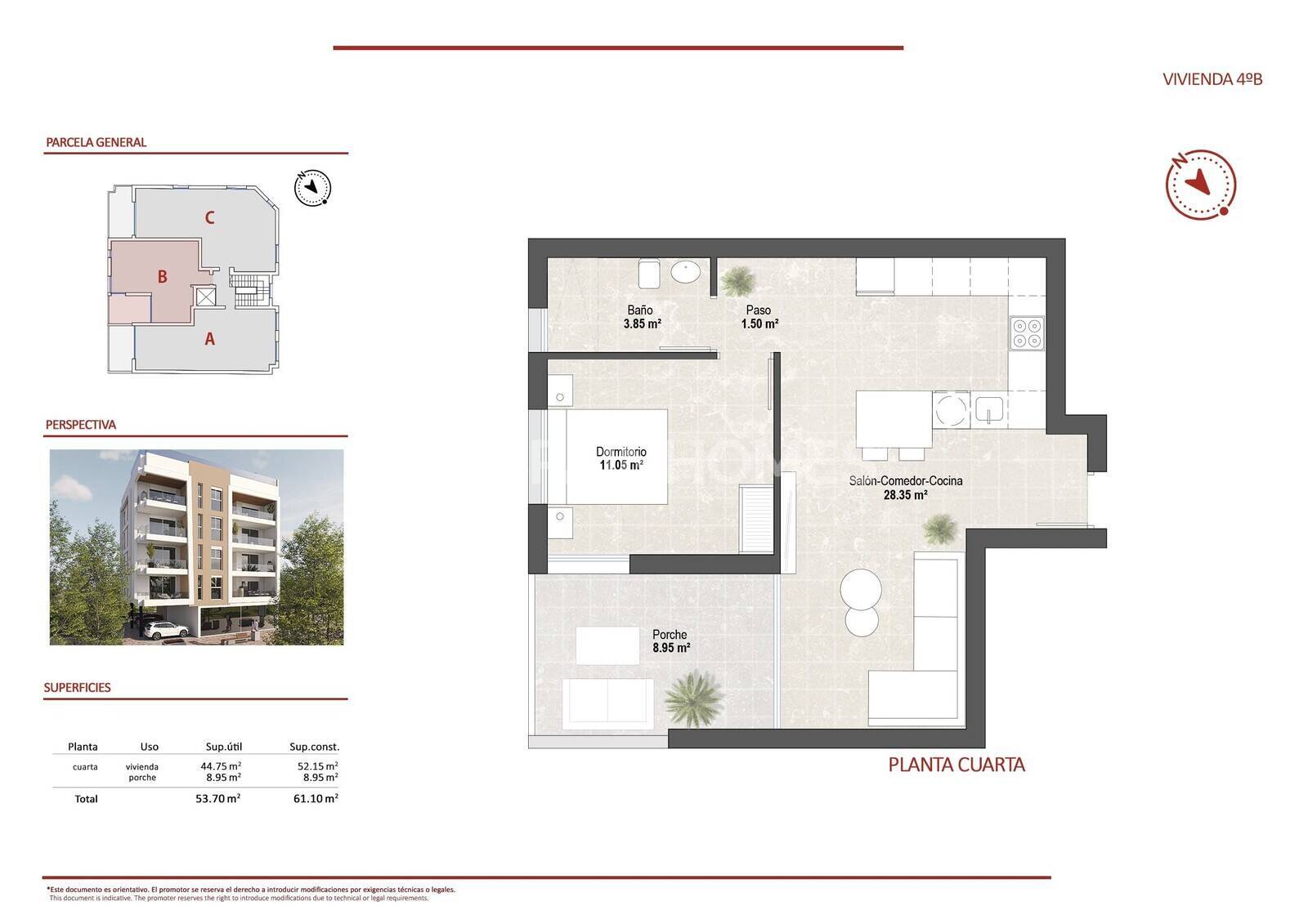 Huoneisto San Pedro del Pinatar, Murcia, Espanja 2 makuuhuonetta, 73 m2 No. 155342