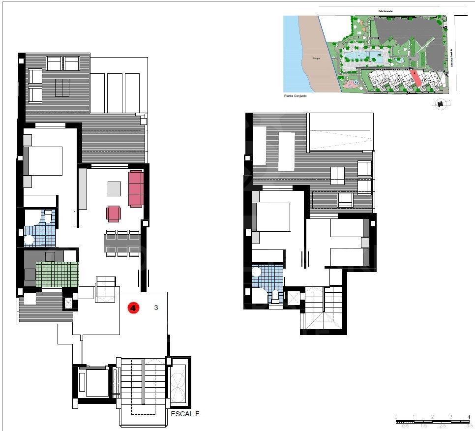 Penthouse w Denia, Alicante, Hiszpania 2 sypialnie, 80 mkw. nr 160232