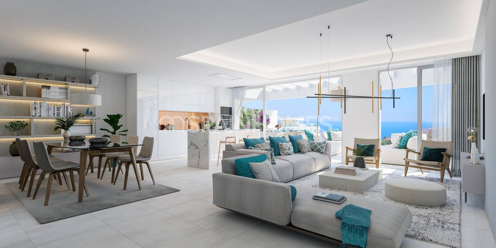Wohnung in Mijas, Malaga, Spanien 3 Schlafzimmer, 109 m2 Nr. 142412