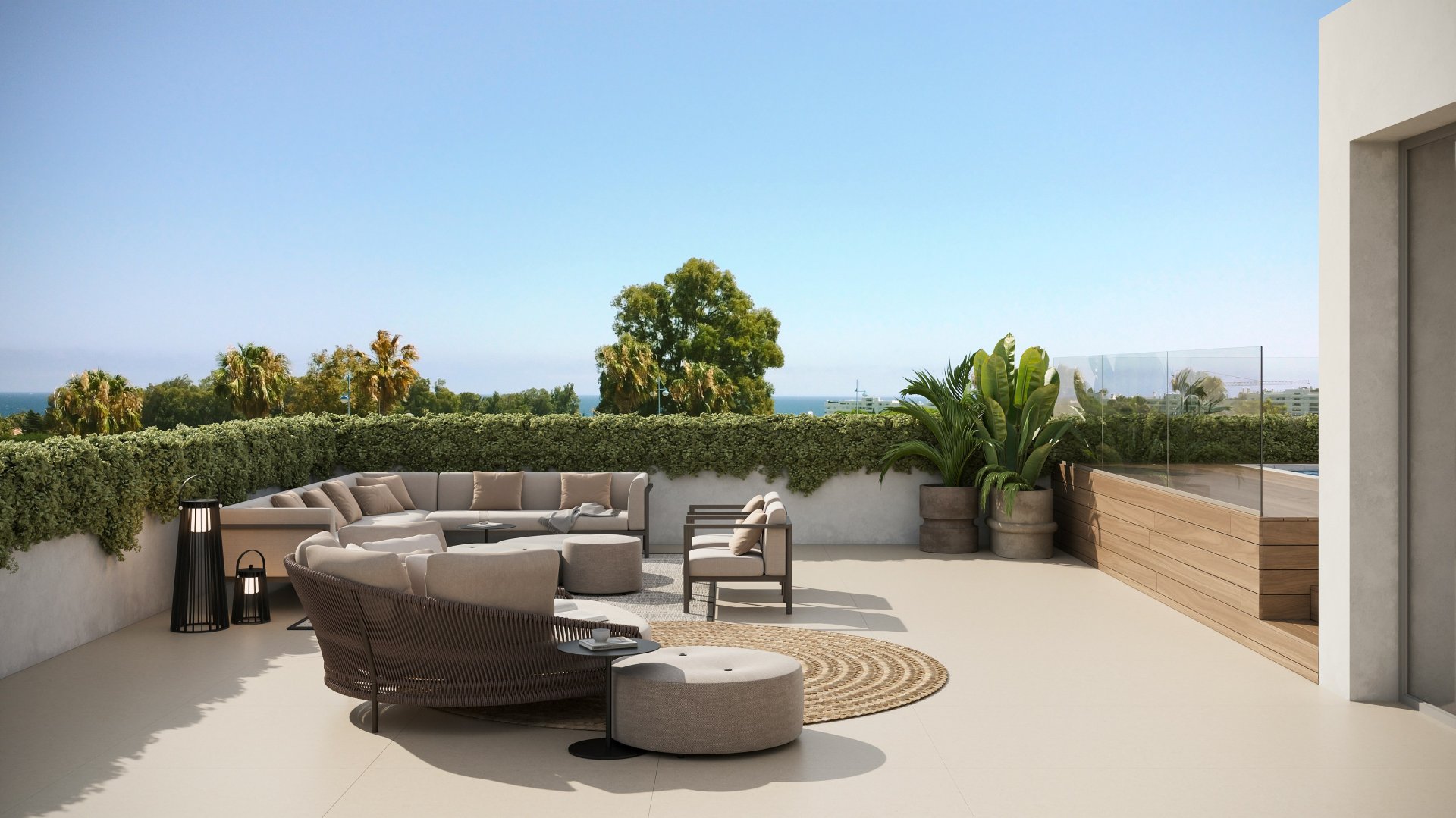 Bungalow en Marbella, Málaga, España 2 dormitorios, 122 m2 No. 180054