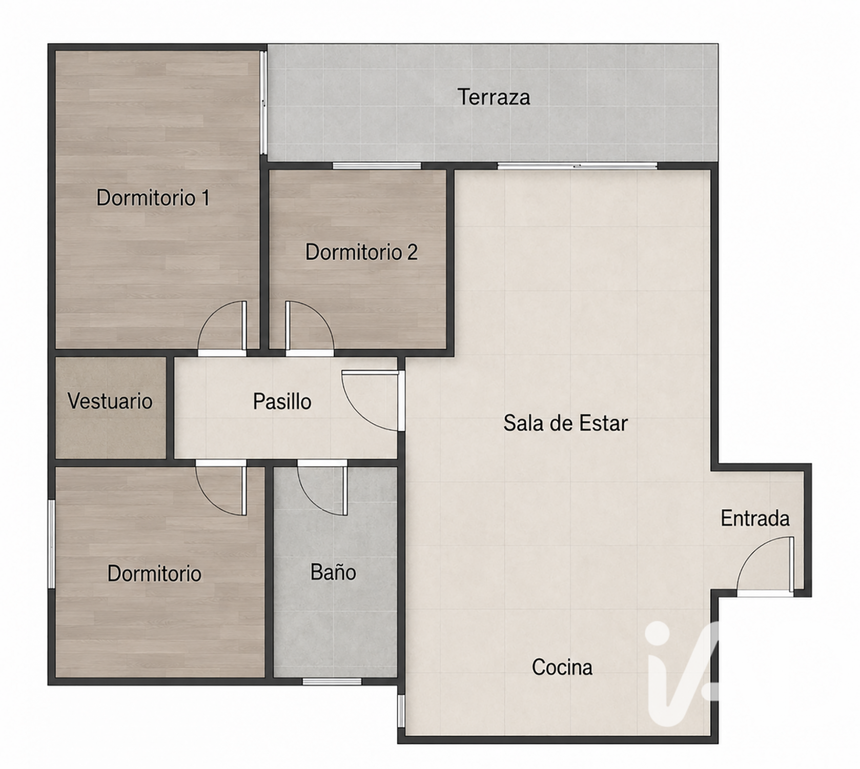 Apartamento en Cunit, Tarragona, España 91 m2 No. 172346