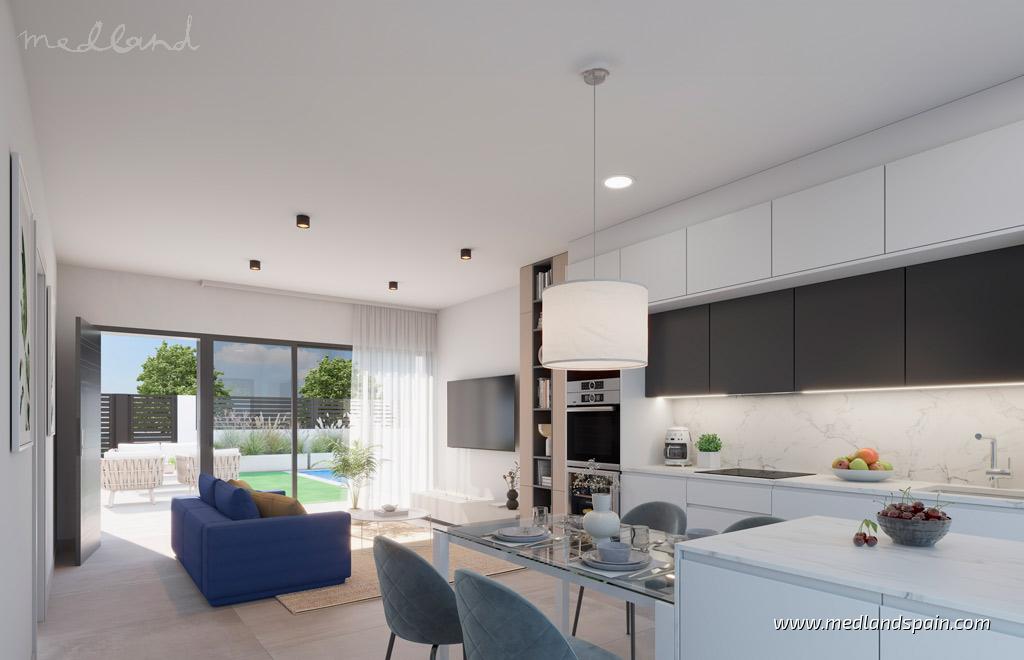 Villa i Los Alcazares, Murcia, Spanien 3 sovrum, 118.25 kvm. Nr. 105334