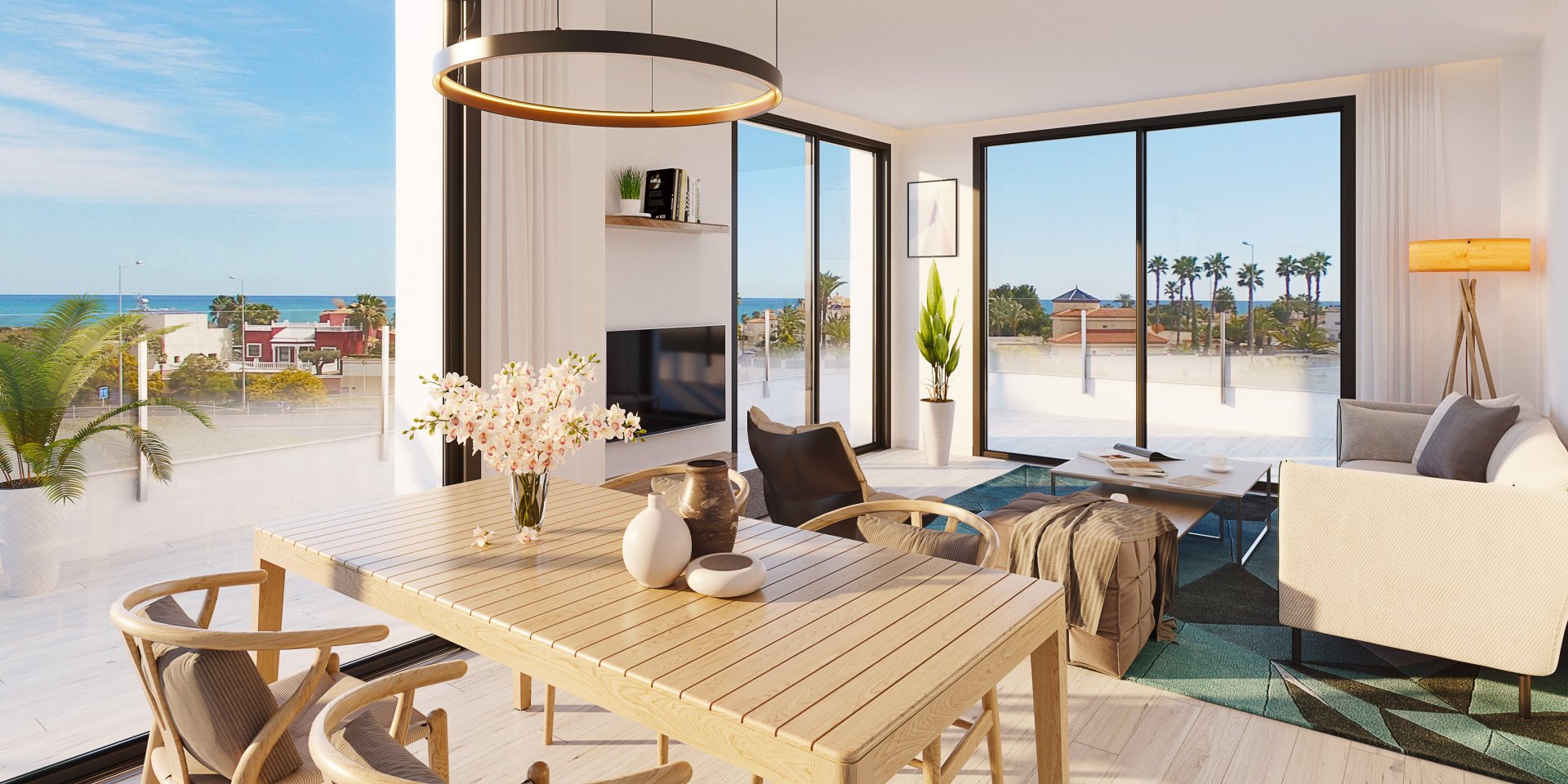 Penthouse w Playa Flamenca II, Alicante, Hiszpania 3 sypialnie, 248 mkw. nr 110003