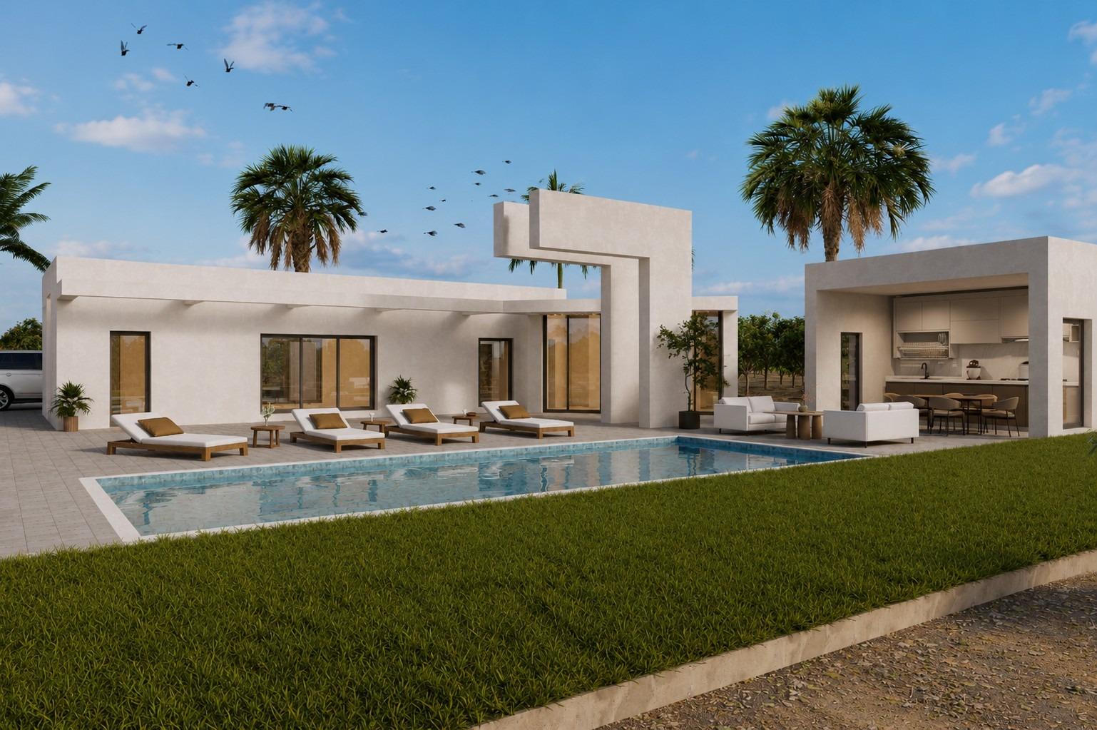 Villa in Benejuzar, Alicante, Spanien 4 Schlafzimmer, 182 m2 Nr. 181176