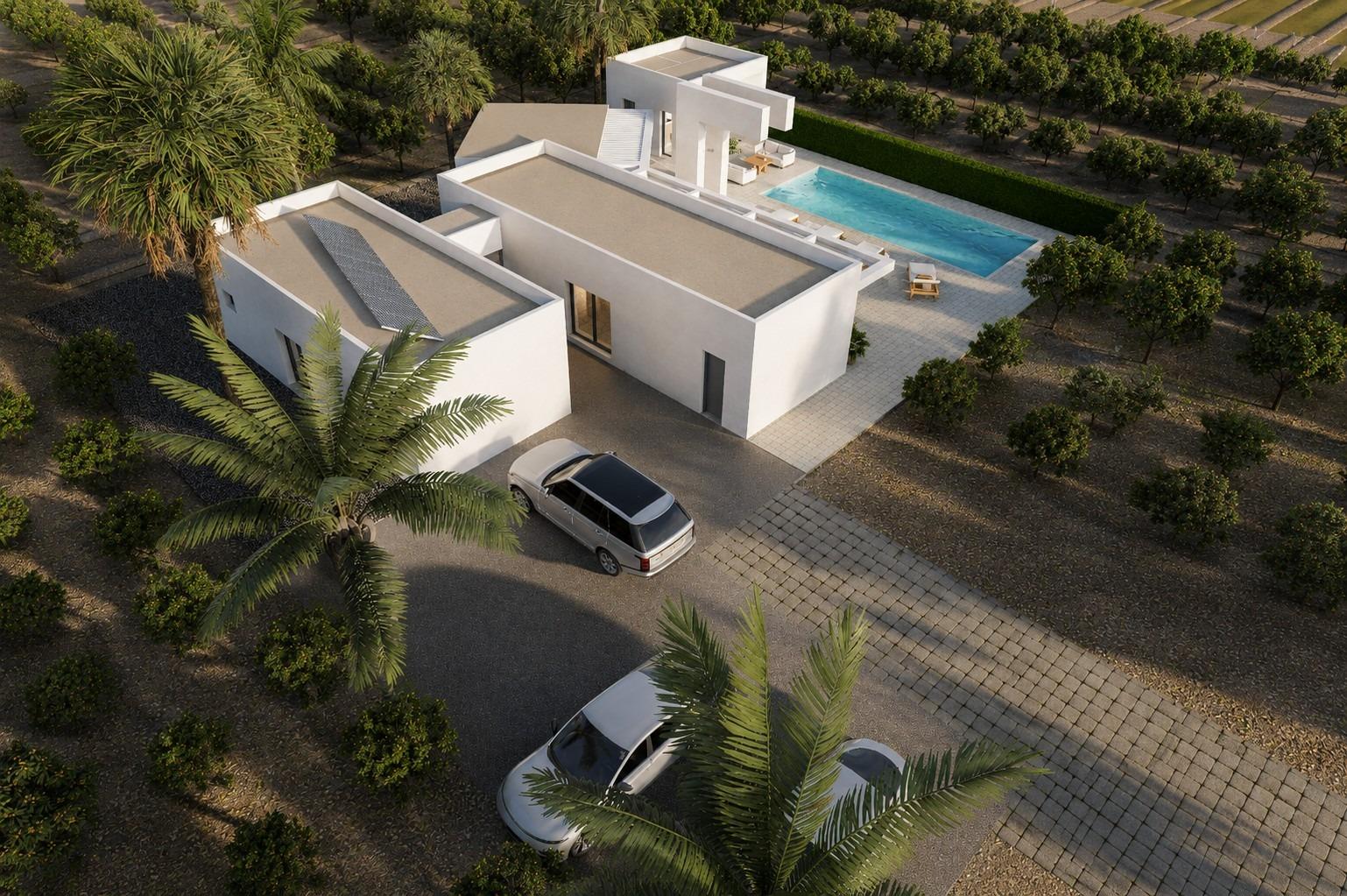 Villa in Benejuzar, Alicante, Spanien 4 Schlafzimmer, 182 m2 Nr. 181176