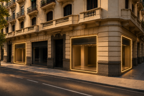 Commercial property in Barcelona, Spain 323 sq.m. No. 183141